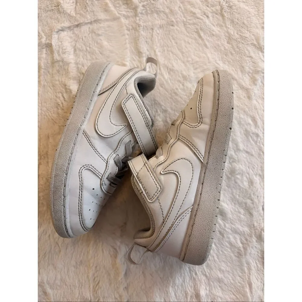 Nike court borough low recraft white size 10C